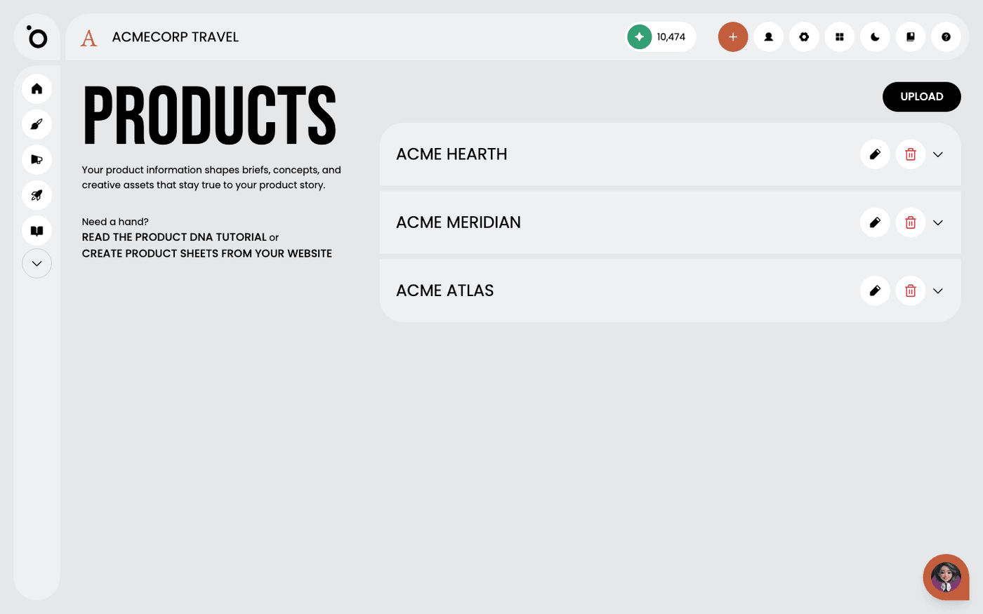 Adding your products and services in Protaigé