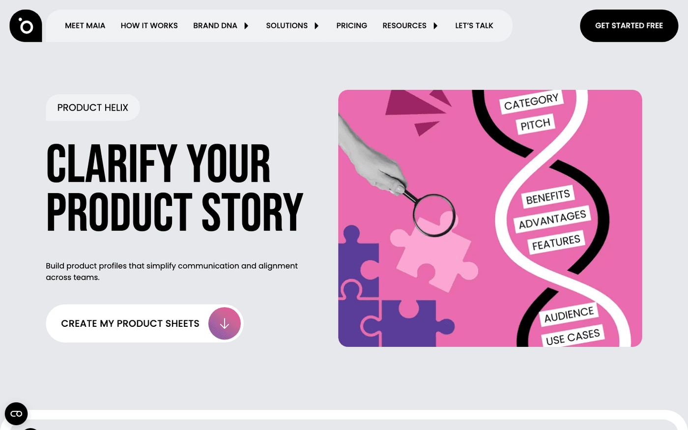Product Helix: document your products with our AI in Protaigé