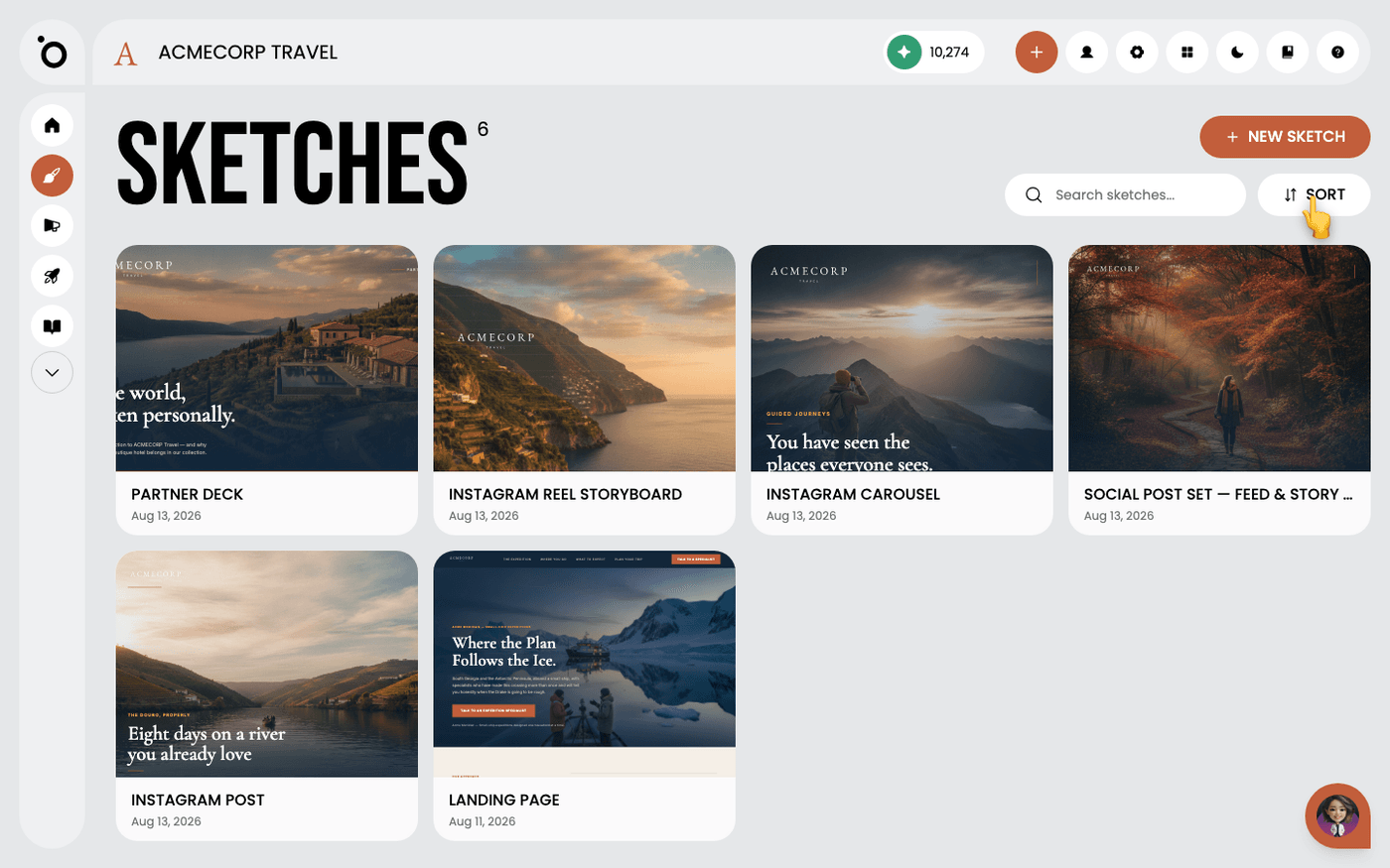 Find it again in Sketches — Create branded content with Sketch