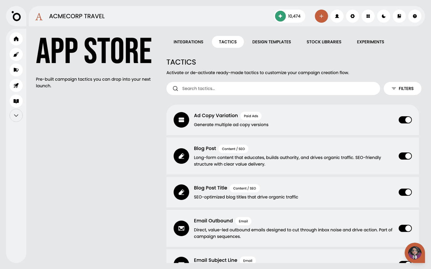 Create Google Ads responsive search ads in Protaigé