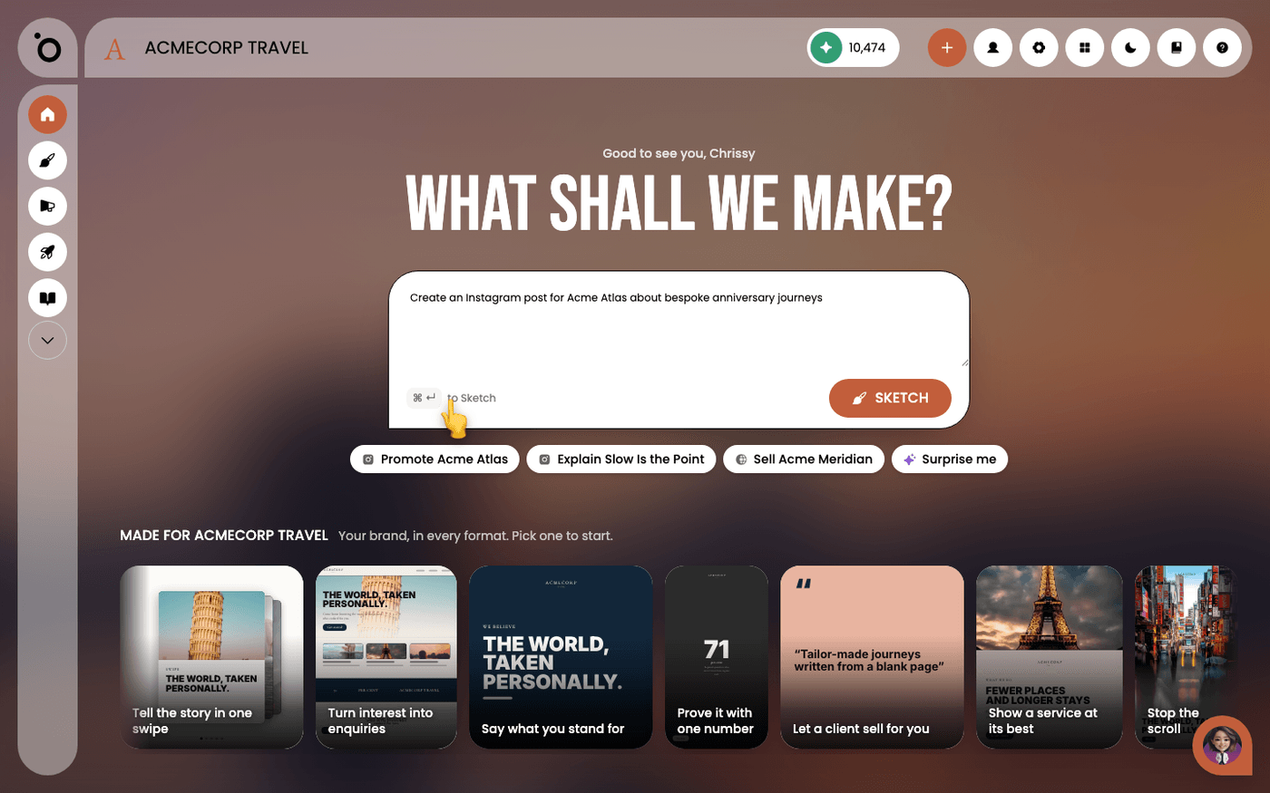 Send it to Sketch — Use the Protaigé Lobby